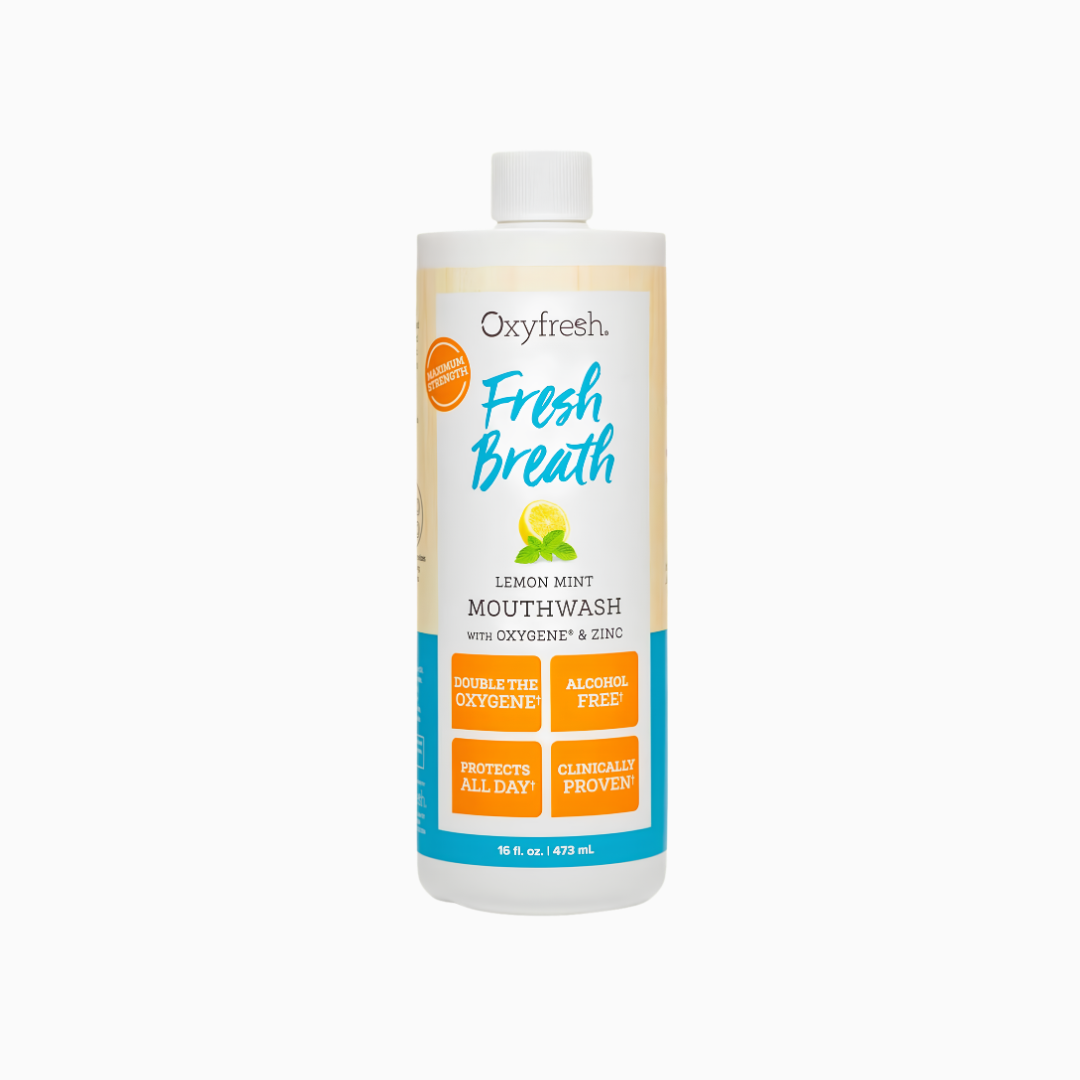 Oxyfresh Lemon Mint Fresh Breath Mouthwash